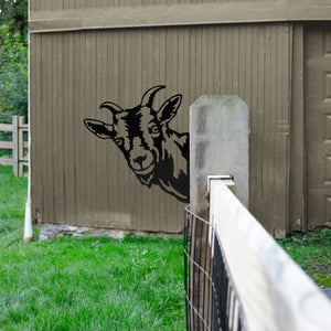 Goat Metal Outdoor Art