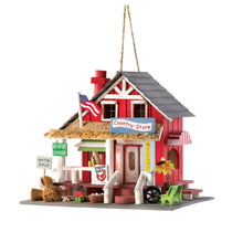 Load image into Gallery viewer, Red Country Store Wooden Folk Birdhouse