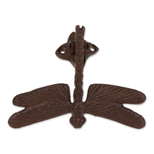 Load image into Gallery viewer, Cast Iron Dragonfly Door Knocker